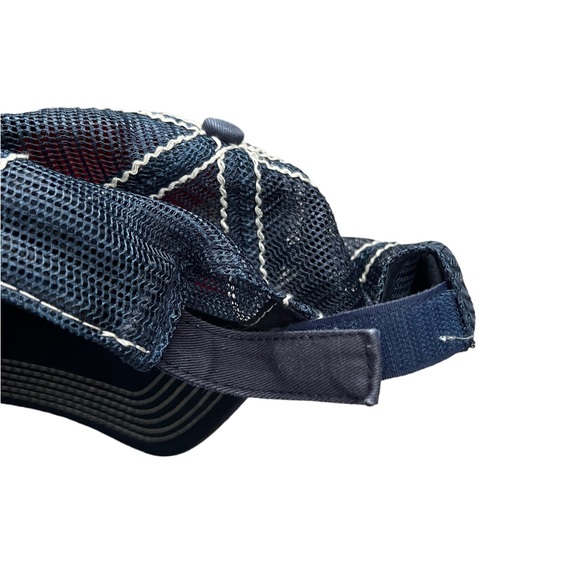 SHEIKRA Distressed Black & Red Mesh Back Hat Busch Gardens Tampa Roller Coaster - Picture 4 of 6